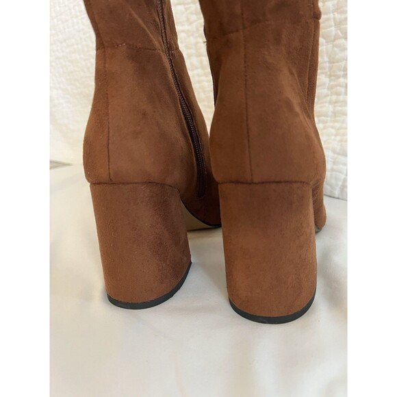 NWOB Anthropologie Silent D Rosemary Boots Cedar Size 37 - Picture 8 of 8